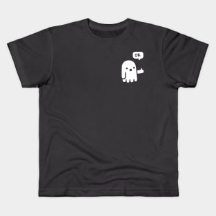 Ghost of Approval - Cute Ghost Boo Boo Kids T-Shirt